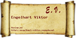 Engelhart Viktor névjegykártya